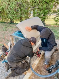 standby generator electrical install