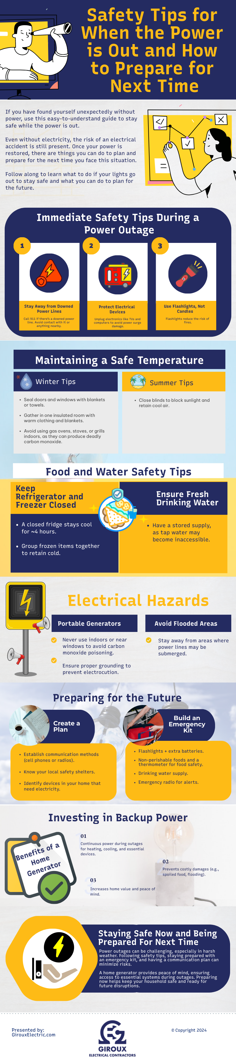 Safety Tips for When the Power is Out and How to Prepare for Next Time