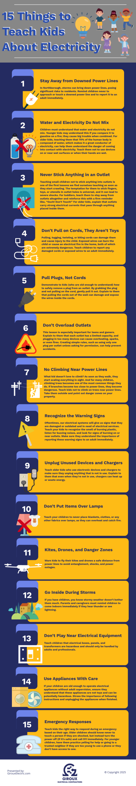 15 Things to Teach Kids About Electricity 