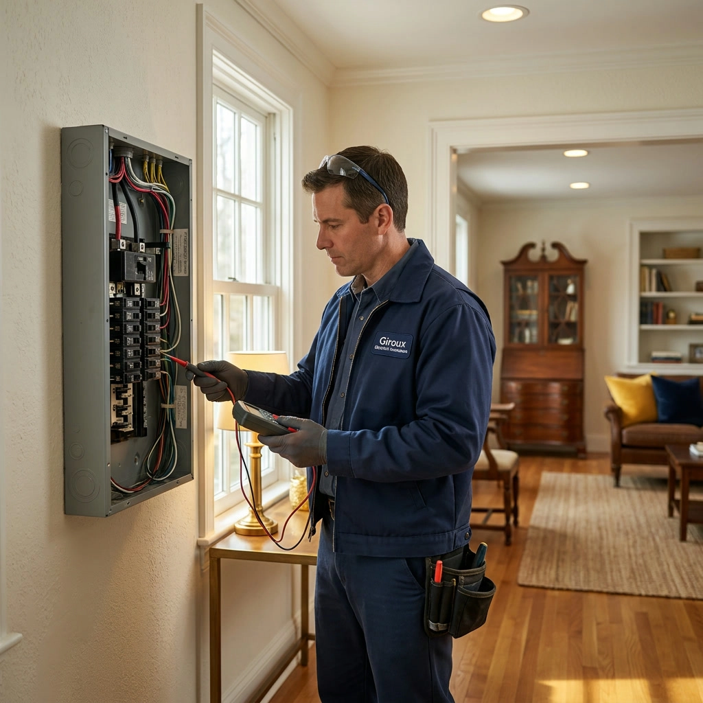 Giroux Electrical Contractors providing electrical services for Shrewsbury, Massachusetts homes and businesses