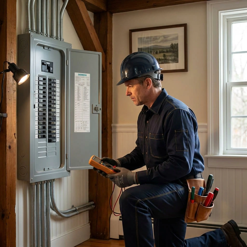 Giroux Electrical Contractors providing residential and commercial electrical services in Worcester, Massachusetts