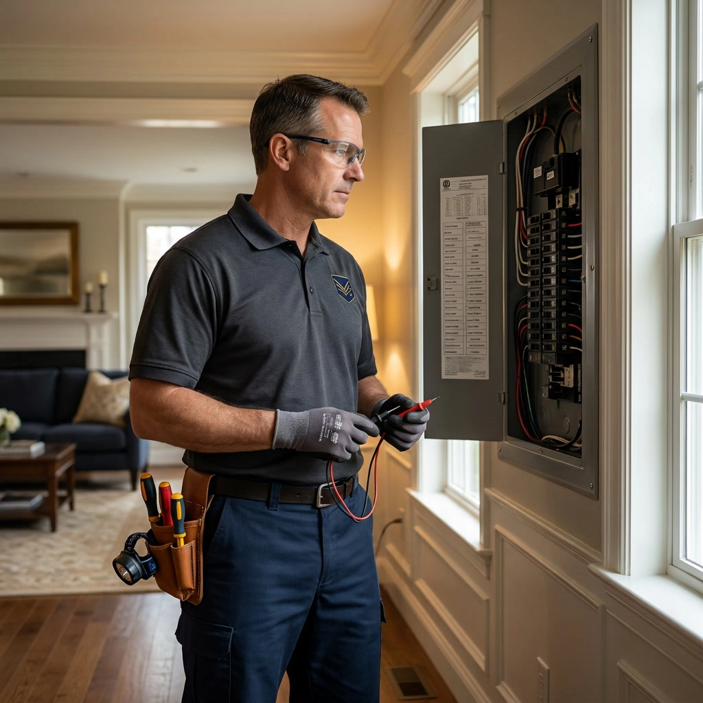 Professional electrical service by Giroux Electrical Contractors